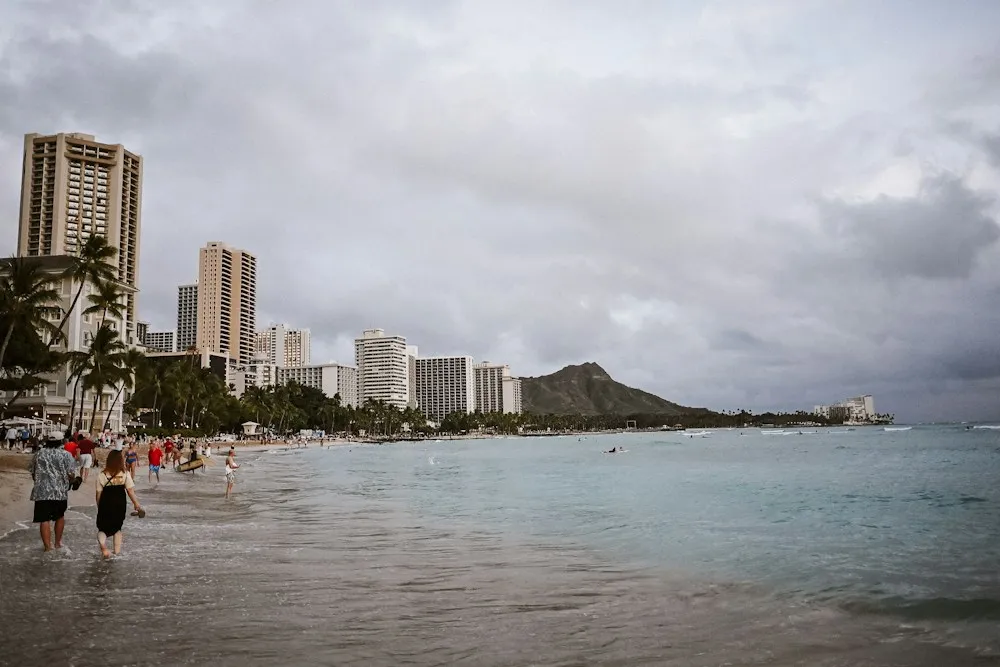 Honolulu destination view